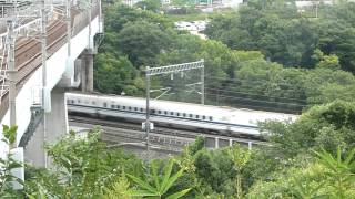 総合運動公園付近700系ひかり463号岡山行き通過