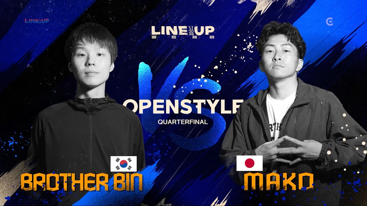 8 -1 BROTHER BIN(KR) VS MAKO(JP) OPENSTYLE QUARTER FINALㅣ2026