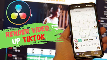 DR Tips ✅35: Xuất video màn hình dọc để up TikTok không bị lỗi trong DaVinci Resolve 18