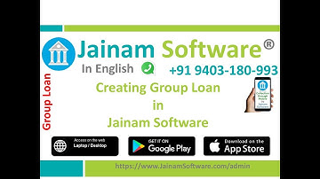 Group Loan Creation & Disbursement | Microfinance Loan Software | Loan Management System JM Software