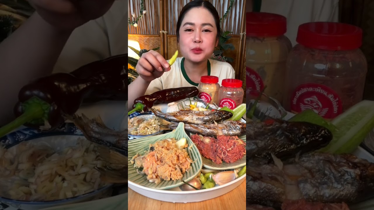 เมนูบ้านๆส้มไข่ปลา ส้มขี้ปลาโบราณเปรี้ยวนัวกำลังดี กินกับปิ้งปลายอน แกล้มพริกสีช็อคโกแล็ต