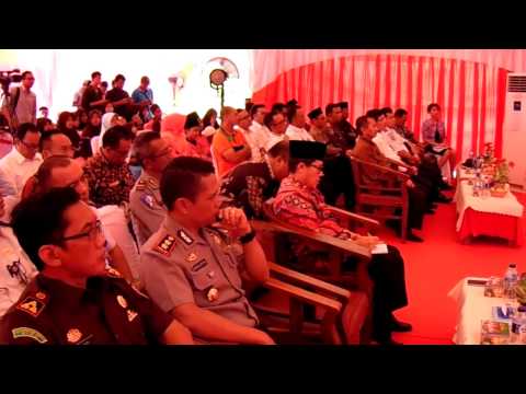 Dirut PT  Pertamina Patra Niaga di Sambutan Pembangunan Awal Terminal As...