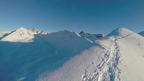 Skiabfahrt Piz Darlux - Bergün