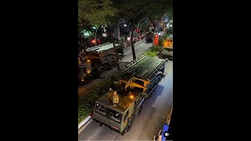 Toàn cảnh dàn khí tài tham gia diễu binh Lễ Quốc Khánh 2 Tháng 9.#A80#quockhanh2thang9