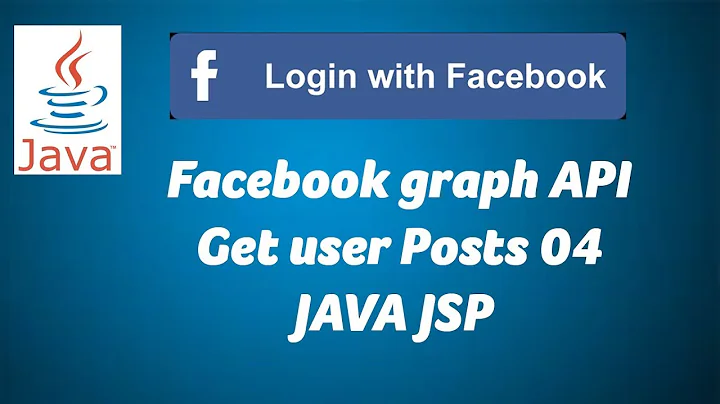 JAVA - Facebook graph API Get user Posts 04