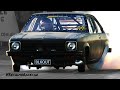 ABSOLUTELY HAULING! 1300HP+ 365ci Turbo LS LX Torana at the Radial Prepped Track Hire! | Black Magic