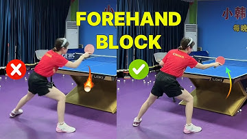 Why Your Forehand Block ALWAYS Fails? Fix It with 3 Simple Rules (DEF-02 )