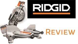 Ridgid R48607B cordless sliding compound miter saw first impressions