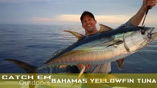 Bahamas Yellowfin Tuna Fishing HD