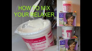 HOW TO MIX YOUR RELAXER | RELAXER  YOUR 4C HAIR | AMIFULLEST BEAUTY screenshot 1