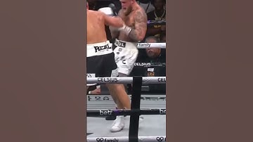 Nate Diaz almost KNOCKS OUT Jake Paul 😱 #shorts #viral #PaulDiaz