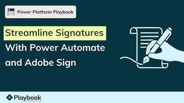 PDF Signature Automation with Power Automate