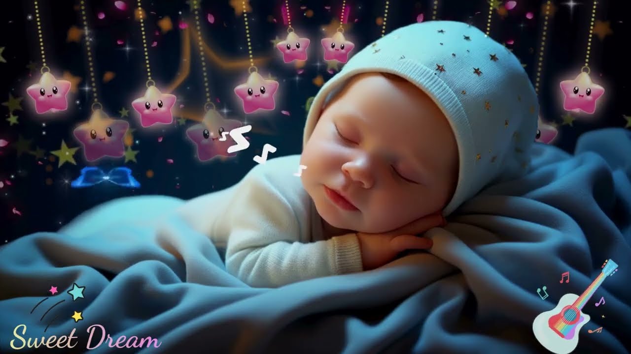 Baby Sleep Music 💤 Sleep Instantly in 3 Minutes | Mozart & Brahms Lullaby Bedtime