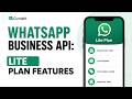 Cunnekt WhatsApp Business API: Lite Plan Features #whatsappautomation  #whatsappbusiness