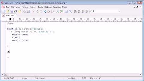 Beginner PHP Tutorial - 45 - More on Expression Matching