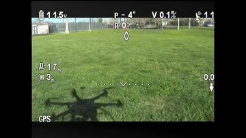 NAZA v2 full autonomous GPS flight.