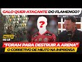 Muzzi no ar  atacante do flamengo no galo  corretiv0 de milito na imprensa  d3struiu o estdio