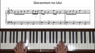 Download lagu Doraemon no Uta ドラえもん Piano Tutorial