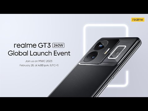 realme GT3 Global Launch Event | Speed to the Max