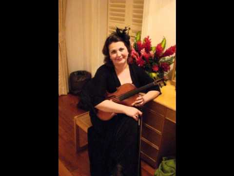 Irina Andreeva, viola, 'La Californienne' Four Visages for viola and piano Darius Milhaud