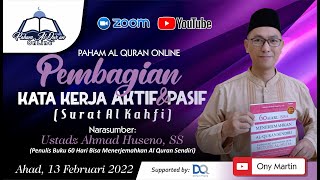 Ustadz Ahmad Huseno - Pembagian Kata Kerja Aktif & Pasif - Surat Al Kahfi screenshot 1