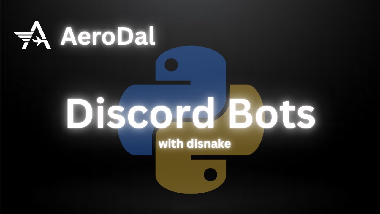 Getting Started With Discord Bots (Python - YouTube