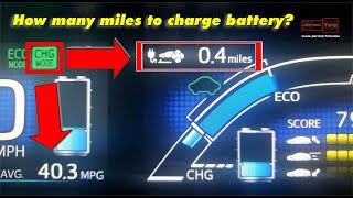 How Many Miles To Charge The Prius Prime Battery  Joetecktips
