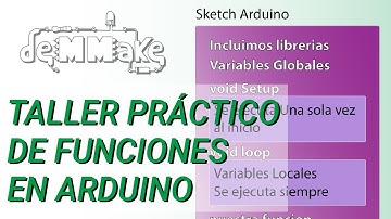 ⚙️Como crear funciones en Arduino - deMMake