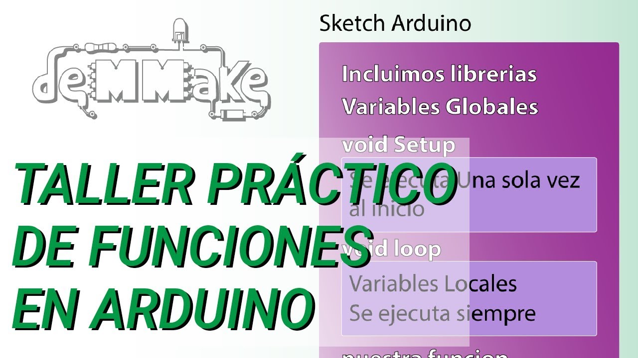 ⚙️Como crear funciones en Arduino - deMMake - YouTube