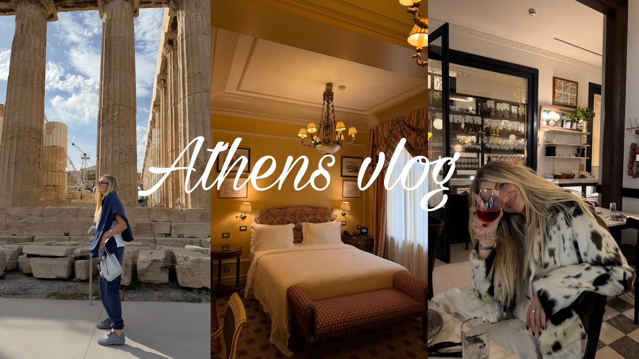 Athens vlog; flasim hapur,ju tregoj vendet me te bukura ne Athine🇬🇷cfare bleva etj… Alda Mehmetaj.