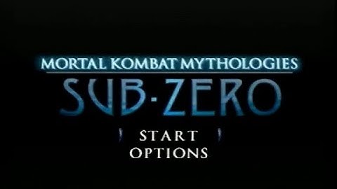Mortal Kombat Mythologies: Sub-Zero Intro