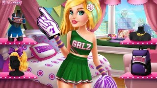 NEW мультик онлайн видео игры для девочек—макияж для черлидерши—Игры для детей screenshot 1