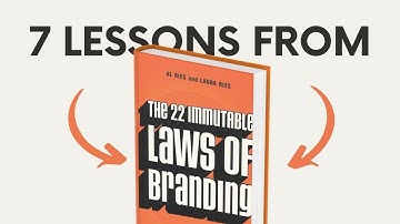 THE 22 IMMUTABLE LAWS OF BRANDING (by Al Ries And Laura Ries) Top 7 Lessons | Book Summary