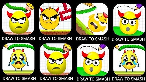 Draw to Smash,Draw to Smash the Egg, Draw to Crash, Draw to Smash Logic Puzzle