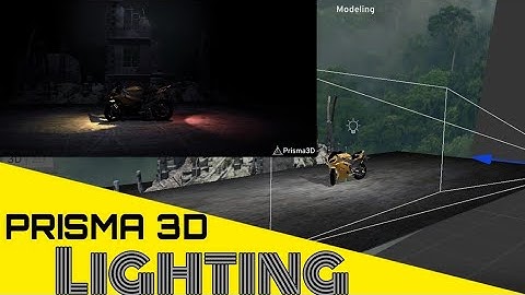 PRISMA 3D BETA 0.7 LIGHTING SET UP