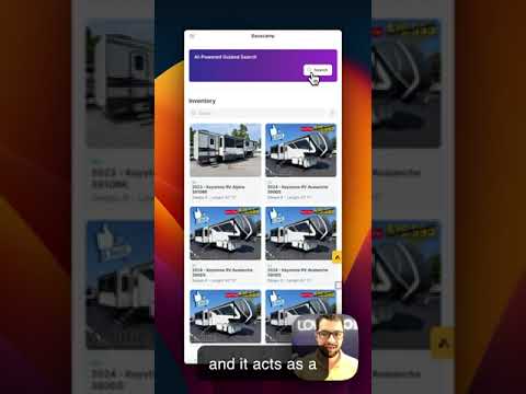 How to use AI to search on a Glide app