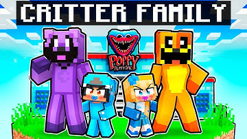Having a CATNAP FAMILY In Minecraft!