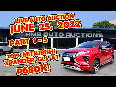 PART 1 | 680K! SUV | JUNE 25, 2022 • VIA LIVESTREAM ONLINE BIDDING | HMR AUTO AUCTION