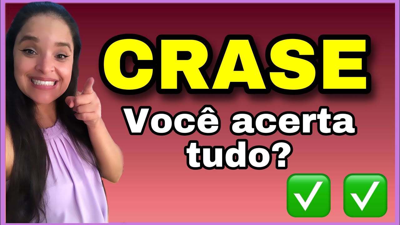 Crase - correção de exercícios.