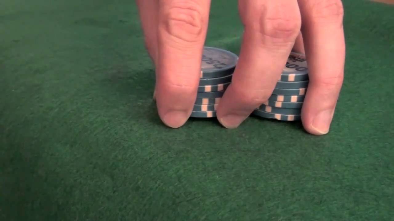 Poker Chip Trick Tutorial Shuffle STYNGsPokerCamp YouTube
