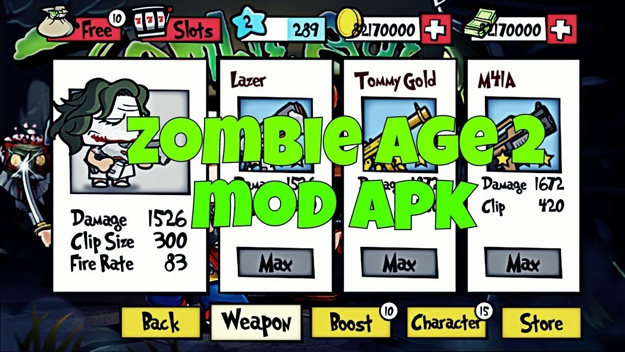 Zombie Age 2 The Last Stand Mod Apk V1 2 3 Unlimited Money Ammo Youtube