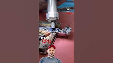 Remove CPU | Learn iPhone repair | Mobile repair Academy  #mobilerepairing #iphonerepairing