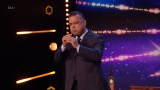 Britain's Got Talent 2020 Hasan Minawi's Straw Skills Full Audition S14E07 Resimi