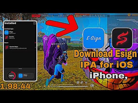 Download Esign😱IPA for iOS iPhone,📱free fire script 🔥
