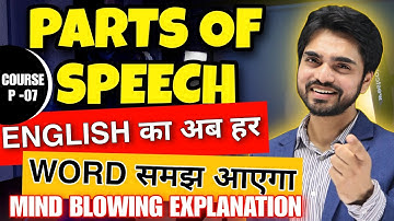 Parts Of Speech | In English Grammar With Examples | Noun/Pronoun/Adjective/Verb/Adverb/Preposition