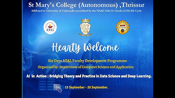 ATAL FDP Day 1 - Session 1| Fundamentals of Data Science & AI