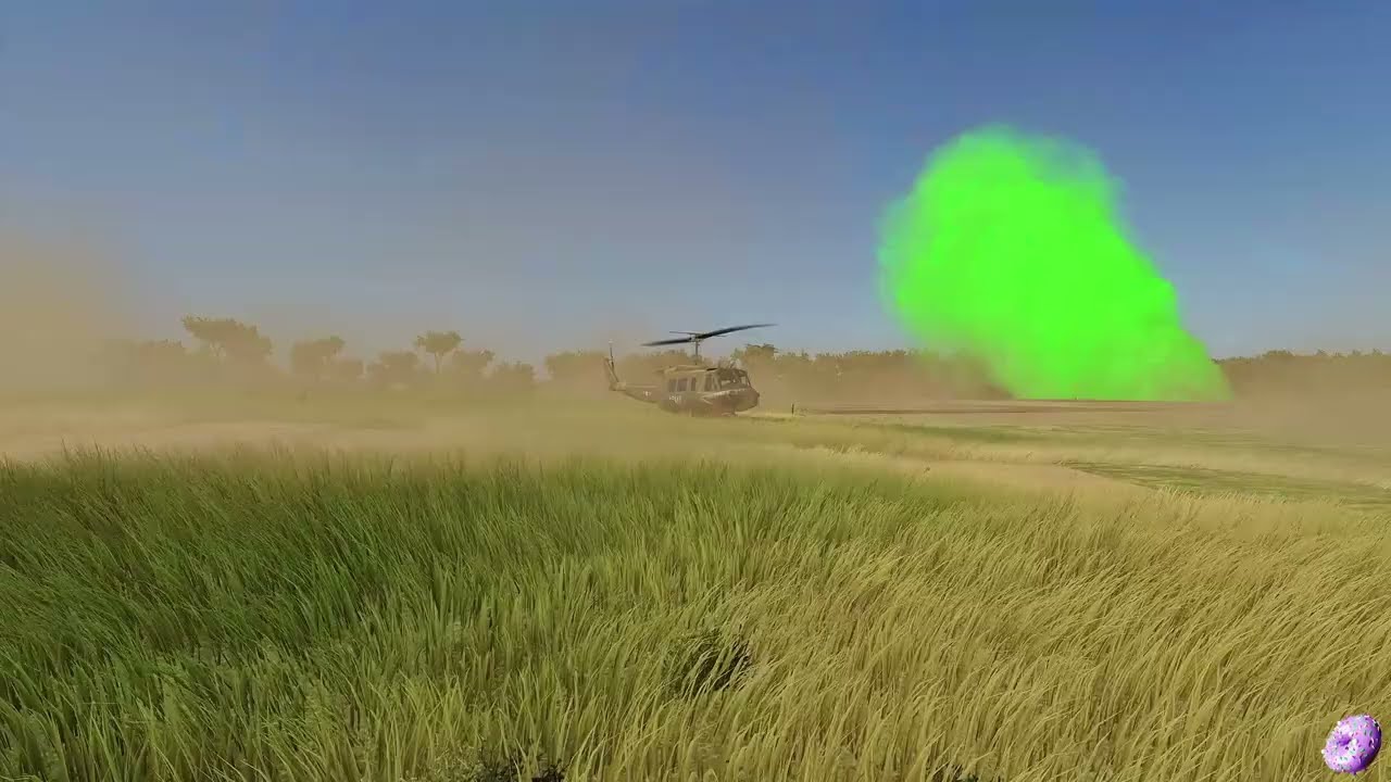 DCS 2.9 Huey Dust -n- Grass effects