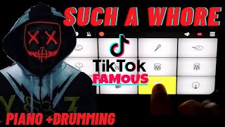 Such A Whore Mobile Piano Tutorial Drumming Tiktok Tranding Song Remix Ringtone Walkband App