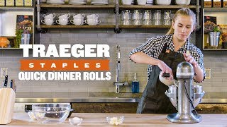 How to Bake Dinner Rolls | Traeger Staples