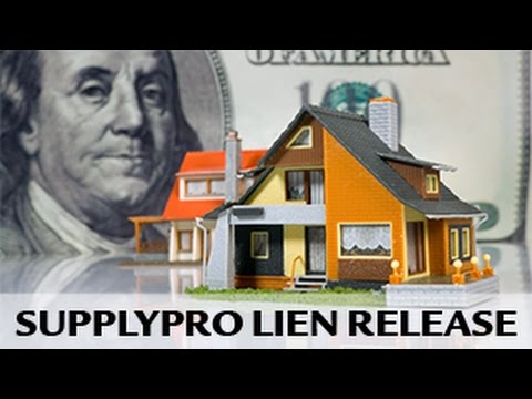 SupplyPro: Lien Release | Hyphen Solutions